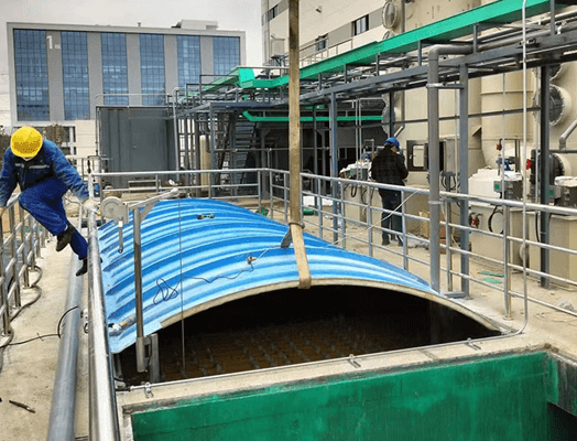 玻璃钢拱形盖板